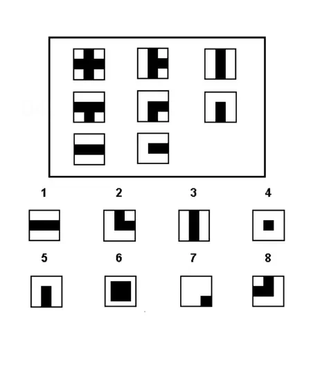 Raven Matrice Question 4